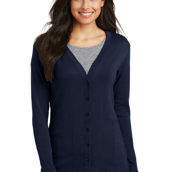 Women's Modern Stretch Cotton Cardigan Thumbnail