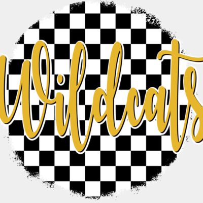 191 Wildcats Circle Checker School Spirit Thumbnail