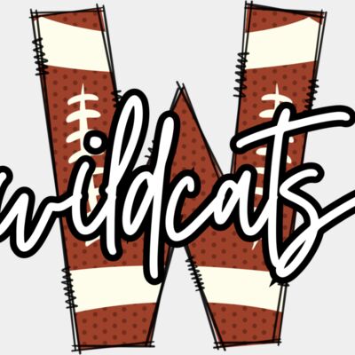 196 Wildcats Football W School Spirit Thumbnail
