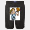 Unisex Polyester Mesh 9" Shorts with Pockets Thumbnail