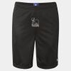 Unisex Polyester Mesh 9" Shorts with Pockets Thumbnail