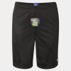 Unisex Polyester Mesh 9" Shorts with Pockets Thumbnail