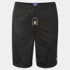 Unisex Polyester Mesh 9" Shorts with Pockets Thumbnail