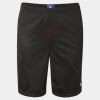 Unisex Polyester Mesh 9" Shorts with Pockets Thumbnail