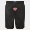 Unisex Polyester Mesh 9" Shorts with Pockets Thumbnail