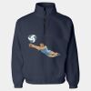Unisex Fleece Quarter-Zip Pullover Thumbnail
