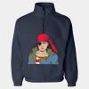 Unisex Fleece Quarter-Zip Pullover Thumbnail