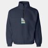 Unisex Fleece Quarter-Zip Pullover Thumbnail