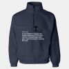 Unisex Fleece Quarter-Zip Pullover Thumbnail